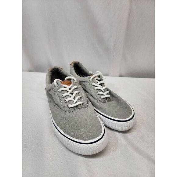 Sperry Shoes Men's 7.5 Striper CVO Gray Boat Active/Casual Sneakers - Picture 1 of 8